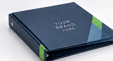 Turned-edge binder